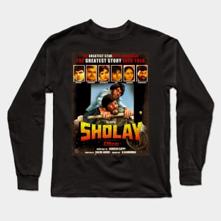 Sholay - Gabbar Singh and Jai Long Sleeve T-Shirt